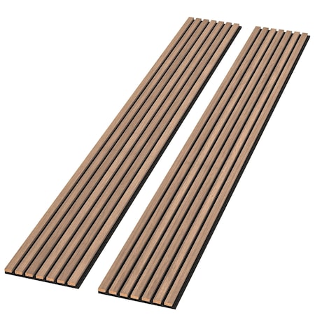 Ejoy Acoustic Vinyl Wall Cladding Siding Board, 12.6 x 106 x 0.8, 2PK LACP_013